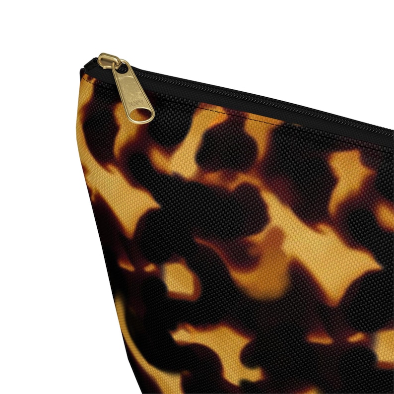 Tortoise Shell MAHJONG Tile or Dice Bag, Large Fits a Full Set of Tiles image 9
