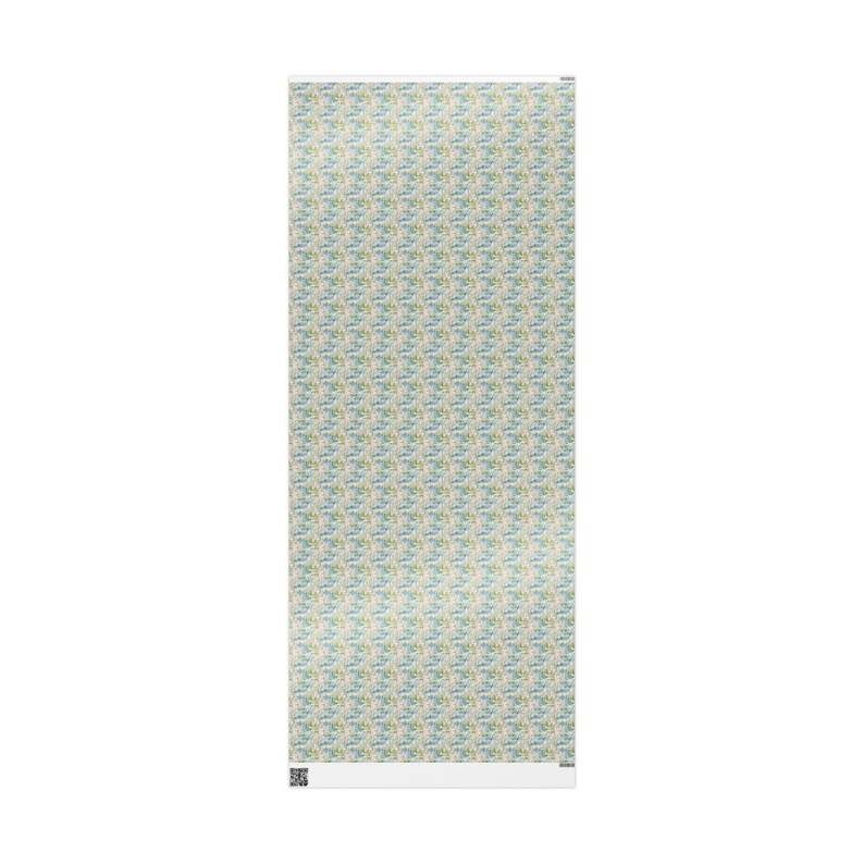Watercolor Duck Pond Wrapping Paper, 3 Sizes, Satin or Matte Finish, Game Hunting image 19