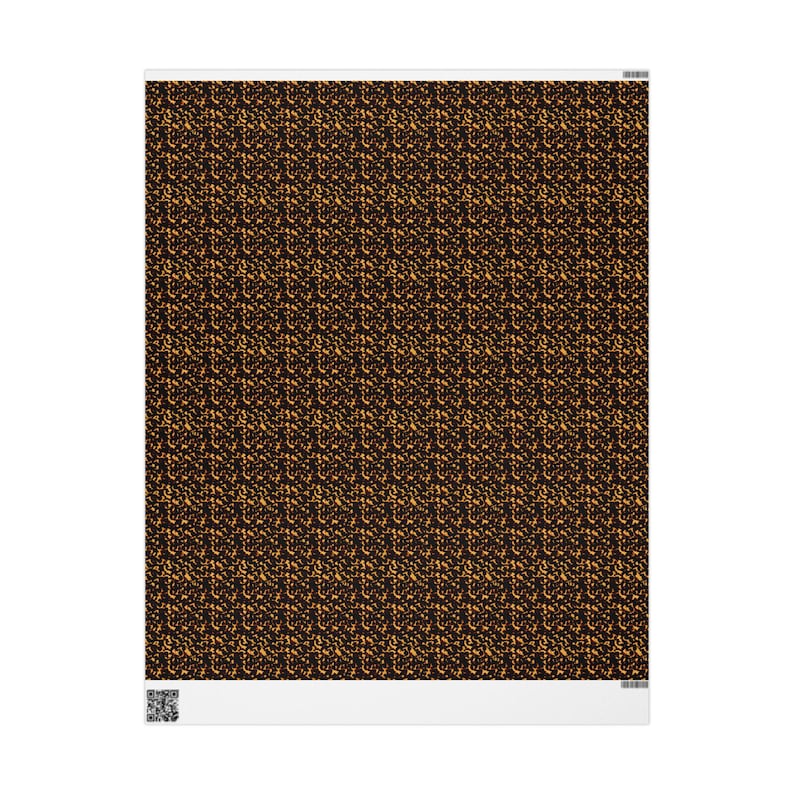 Tortoise Shell Wrapping Paper, 3 Sizes, Satin or Matte Finish image 7