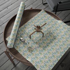 Watercolor Duck Pond Wrapping Paper, 3 Sizes, Satin or Matte Finish, Game Hunting image 5