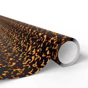Tortoise Shell Wrapping Paper, 3 Sizes, Satin or Matte Finish image 4
