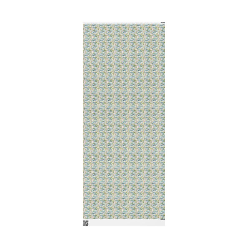 Watercolor Duck Pond Wrapping Paper, 3 Sizes, Satin or Matte Finish, Game Hunting image 13