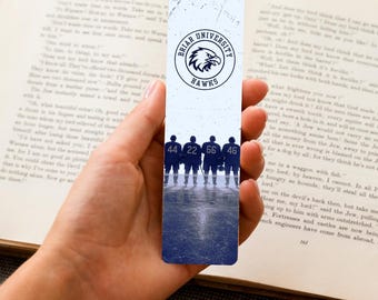 Briar University Hawks Bookmark | Off Campus | Hockey Romance Bookmarks