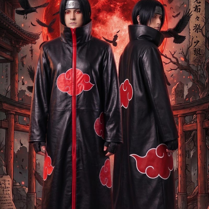 Akatsuki Cloak - Etsy