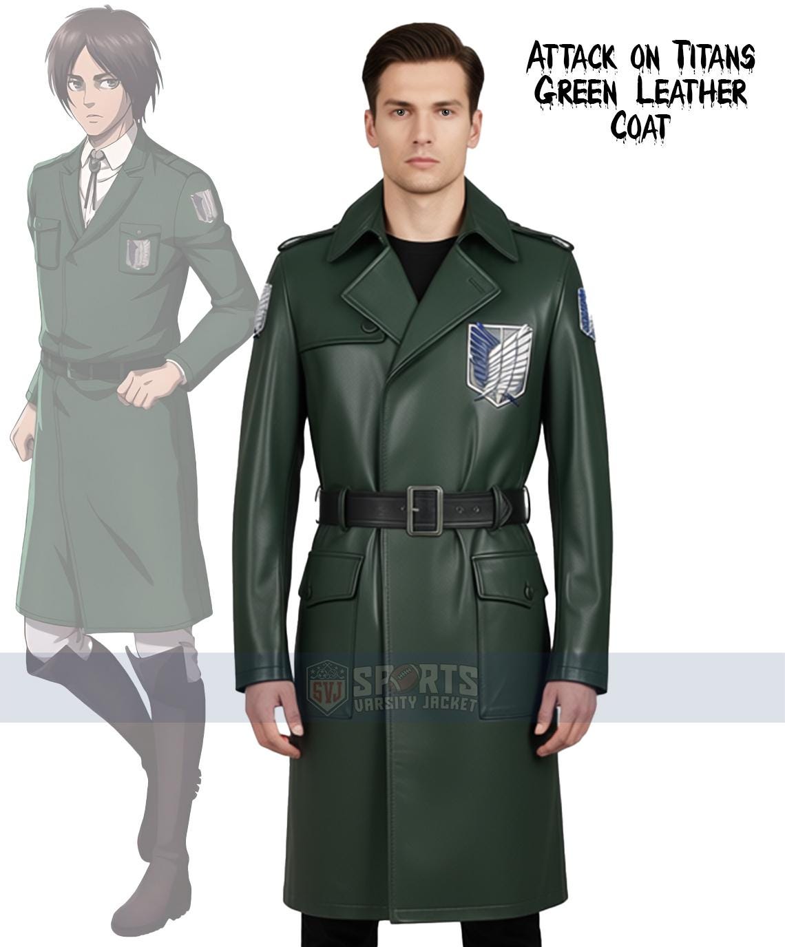 Attack on Titan Trench Coat