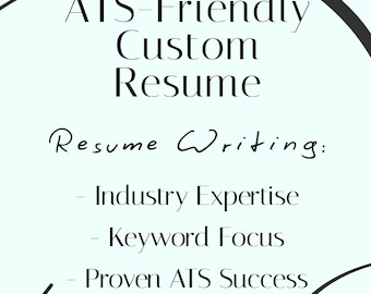 Currículum vitae personalizado y compatible con ATS