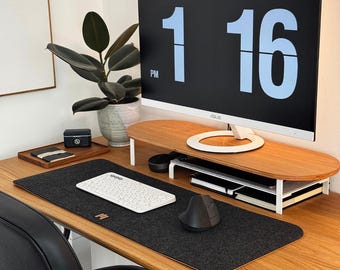 Layer - Premium Felt & Cork Desk Mat
