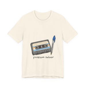 problem solver graphic tee, millenial tee, gen x tee
