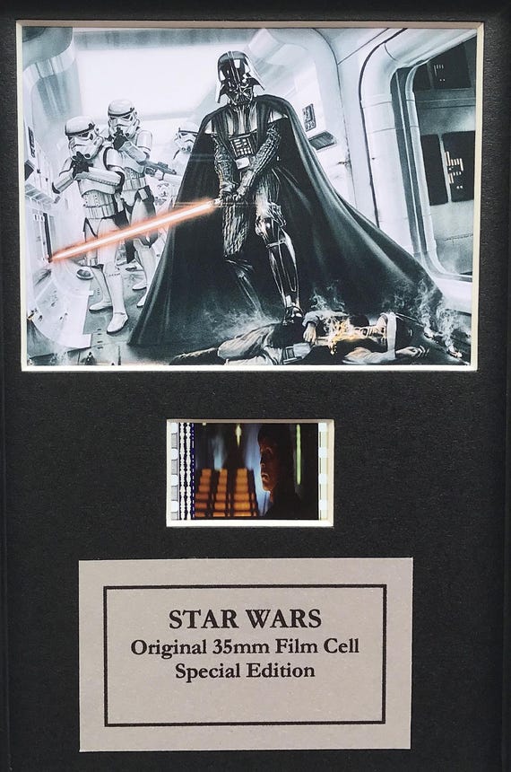 スターウォーズ：ダースベイダーフィルムセル