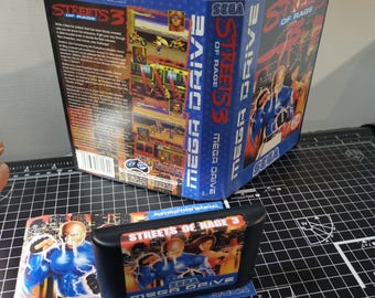Street of Rage 3 PAL Megadrive (repro) - Etsy UK