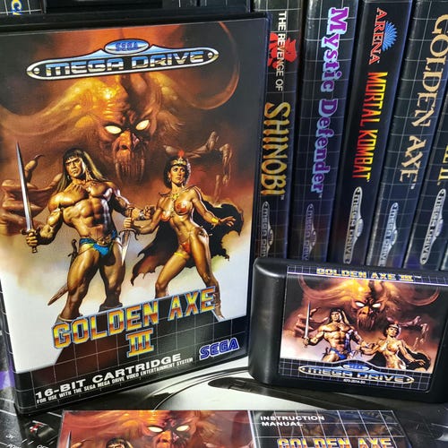 ストリート・オブ・レイジ3 PALカスタムメガドライブPALゲーム