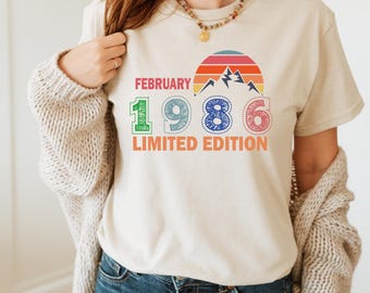 Custom 30th Birthday Shirt – Personalized 1994 Limited Edition Retro Vintage Sweatshirt Gift