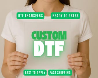 Custom DTF Gang Sheet: Ready to Press Heat Transfers