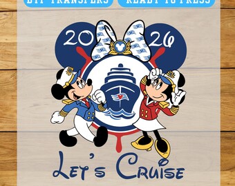 Mickey and Minnie Captain Transfer: Disney Cruise 2026 Design