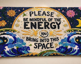 8x10 Tin Be Mindful sign