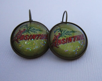 Sweet Absinthe Mine  Earrings