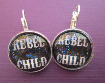 Tiny Rebel Child Rogue Star Earrings