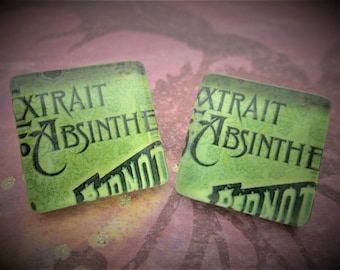 Absinthe Mine  Earrings
