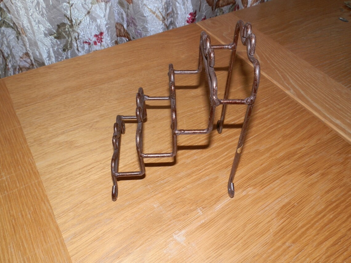 Set of Three Multiple Plate Display Stands/Holders & one Etsy