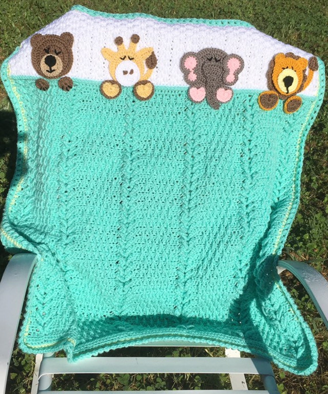 Blanket Sleep Tight Baby Blanket Crochet Baby Blanket Etsy