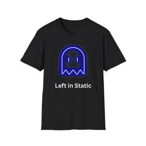 Ghost Graphic T-Shirt: Retro Gamer Unisex Tee