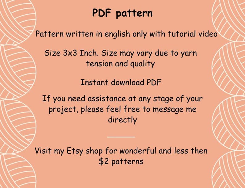 Crochet Heart Applique Pattern, Valentine Gift, Tutorial Video, Easy DIY Garland (English Pattern PDF) image 3