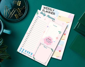 Minimalist Daily Planner Printable: Hourly Schedule, Goodnotes Planner,To-Do List (PDF)