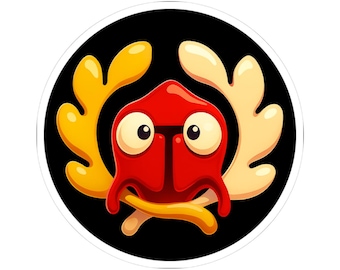Dexter the Sigdex Mascot Sticker