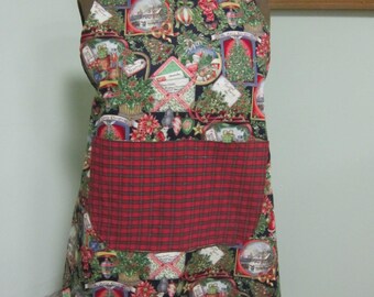 Christmas apron | Etsy