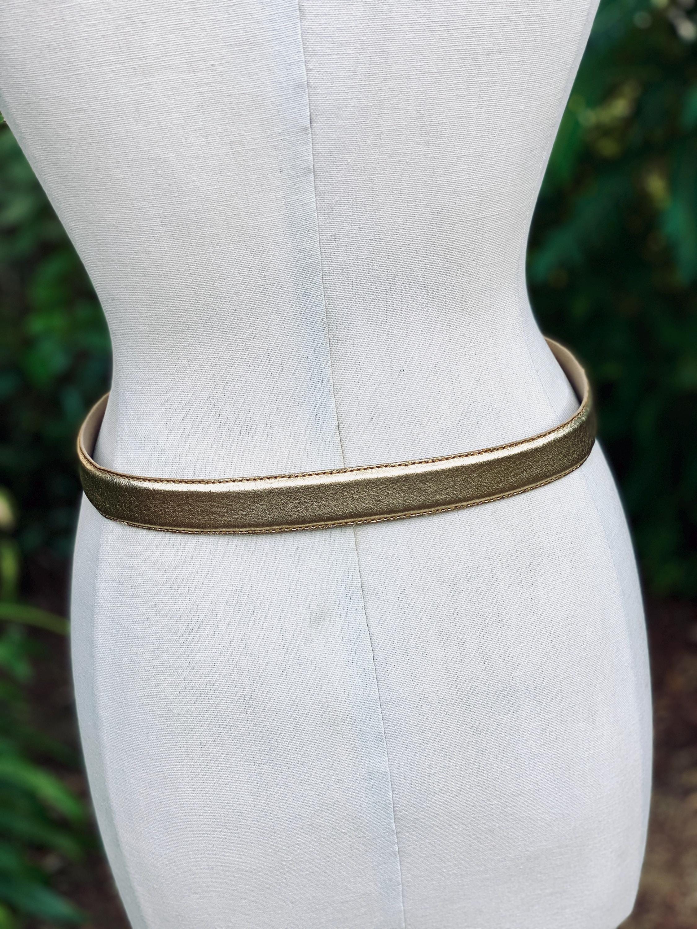 Capezio Cream and Gold Women\'s Belt KasiBelt-Nude_Gold3.jpg?v=  main image 2