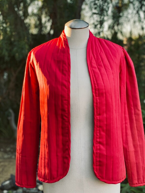 ASAYA5736 – Fuchsia Heritage Quilted Jacket 💗✨