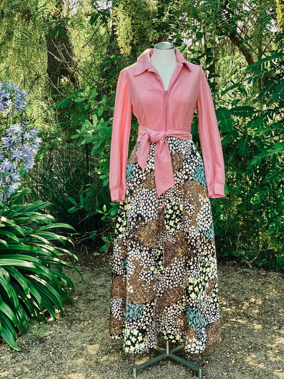 Evelyn Frog Button Dress