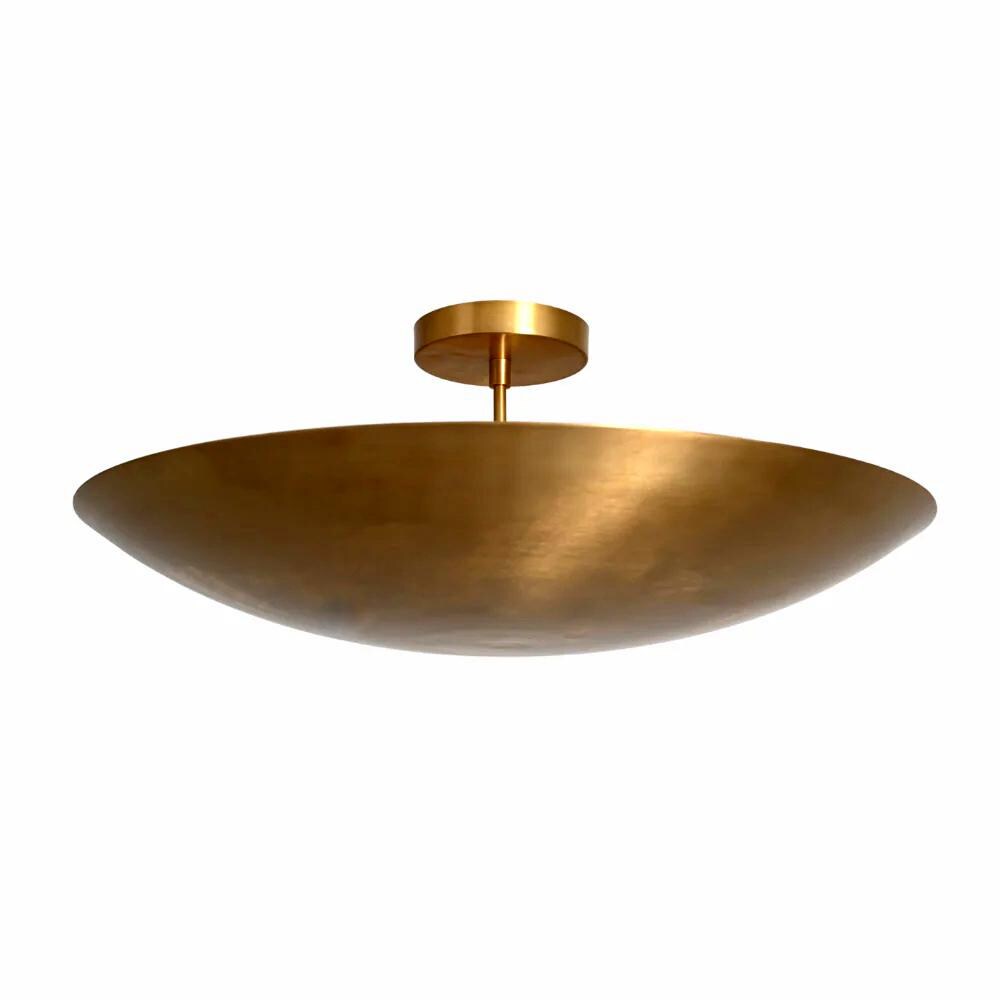Pendentif Original Style Spoutnik B20 - Métal Noir Doré Et Marron, Occasion Bon état