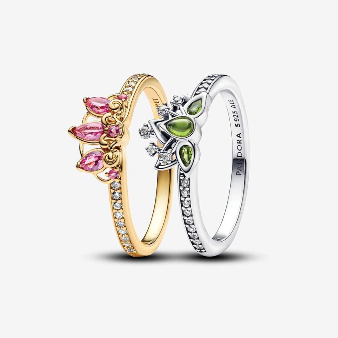 Pandora Modern Princesses Ring Set - Etsy