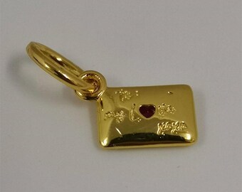 pandora Love Letter Envelope Dangle Charm