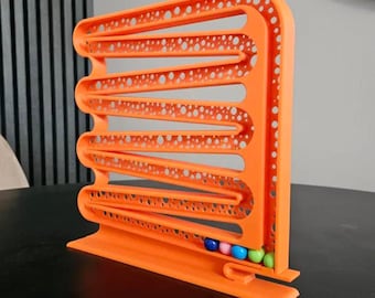 Pista per biglie – Giocattolo cinetico da scrivania / Pista per biglie stampata in 3D / Design con licenza Binrux3D