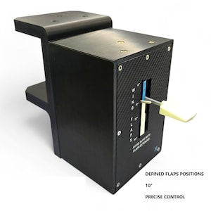 Modulo flap per simulatore di volo – Comandi della cabina di pilotaggio per aviazione generale (MSFS, X-Plane, Aerofly, Prepar3D) immagine 3