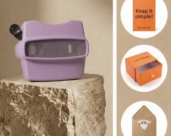 Rullino View-Master personalizzato, regalo fotografico personalizzato, visore nostalgico, ricordo di anniversario