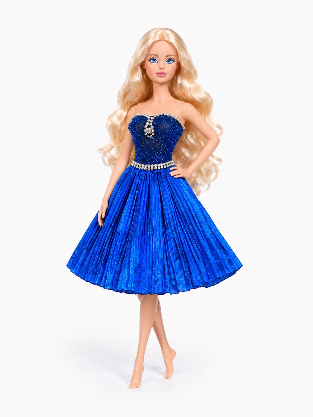 Barbie Royal Blue Dress