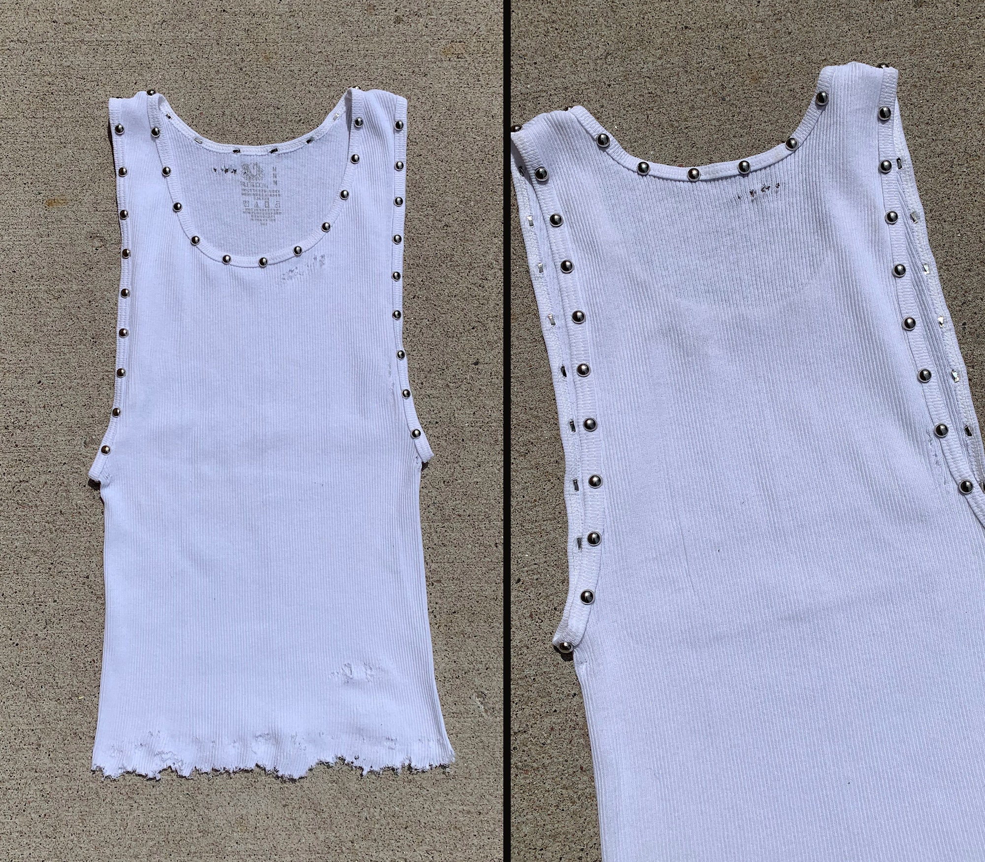 EDGY CUT TANK TOPS！CLANE EDGY CUT TANK TOPS！CLANE CLANE（クラネ）の「CLANE EDGY CUT TANK