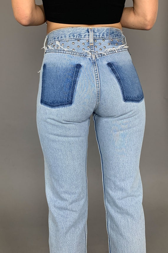 Vintage STUDDED Levi Strauss High Waist 