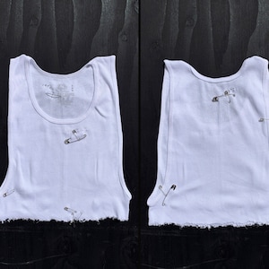 Safety Pin Tank Top - Etsy