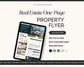 Real Estate One-Page Property Flyer Template (A4 & US Letter)