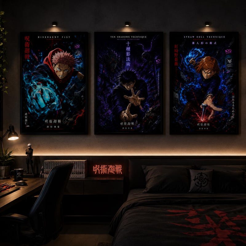 Jujutsu Kaisen Poster - Etsy
