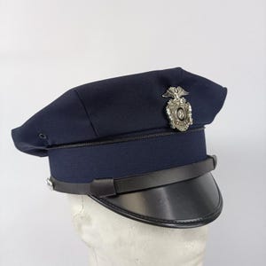 Amerikansk polismössa, reproduktion av den klassiska amerikanska polismössan