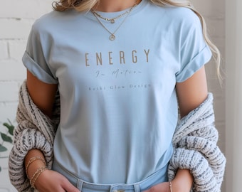 Spiritual Energy T-Shirt | Reiki Healer Apparel | Minimalist Design