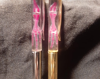 Diaphonized quail foot pen