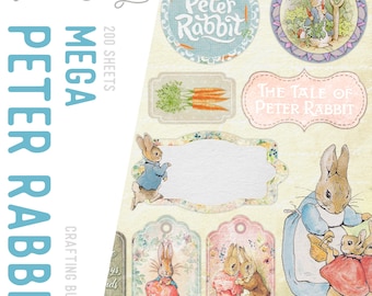 Mega Peter Rabbit Crafting Bundle (Printable) - 001965