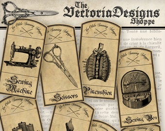 Ye Olde Sewing Shoppe Labels - VDLAVI1003
