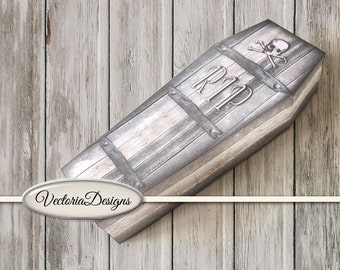 Halloween Coffin Box, Coffin Favor Boxes, Halloween Digital Box, Coffin Printables, Vampire Coffin Box, Halloween Dracula Coffin 001190